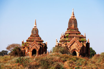 Ancient pagodas in Bagan