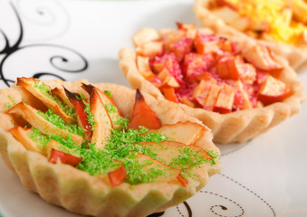 Apple tartelette pastries