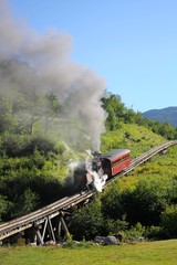 Fototapeta na wymiar Mount Washington Steam Engine II