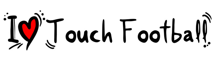 Touch Football love