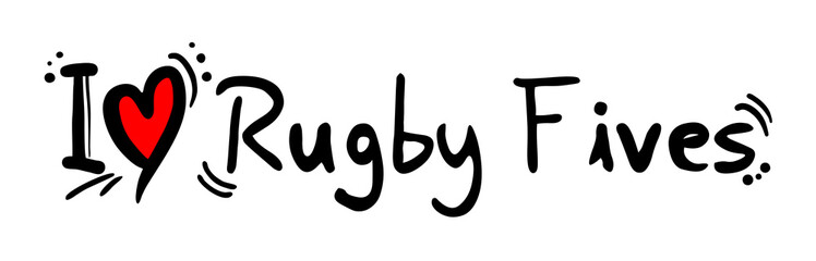 Rugby Fives love