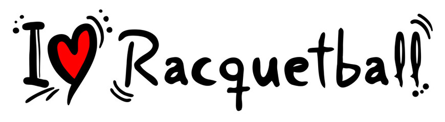 Racquetball love