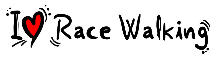 Race Walking love