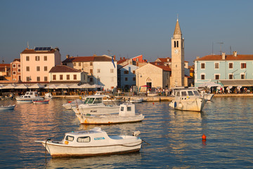 Chorwacja widok na miasteczko Fazana
