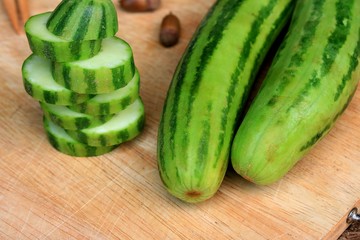 Vegetables fresh cucumber