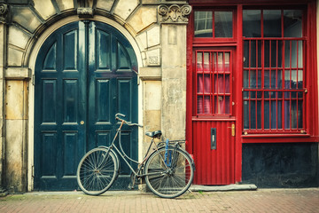 Fototapeta na wymiar Bicycle in Amsterdam