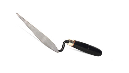 Fototapeta premium trowel for construction isolated on white background