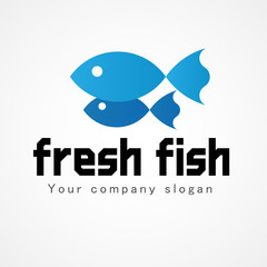 Fish Logo design vector template