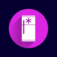 refrigerator icon cold kitchen object furniture electric