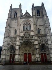 Fototapeta na wymiar Nantes la Cattedrale - Loira Atlantica, Francia