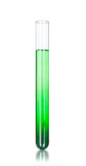 a tubes of green liquid