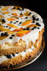 summer biscuit cake