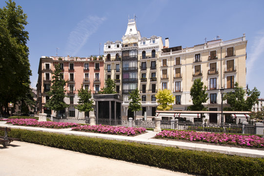 Plaza de Oriente Madrid Denkmal Philip IV 
