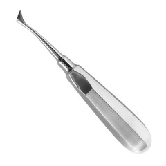 Dental tools isolated on white, with clipping path