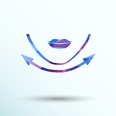 Beautiful woman face