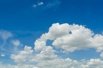Naklejka na ściany i meble clouds with blue sky