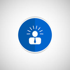 icon suggestion idea concept lightbulb people 