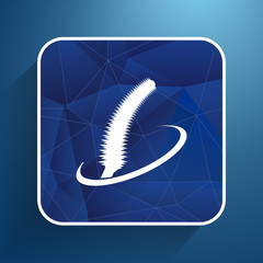 Watercolor illustration mascara Fashion Vector