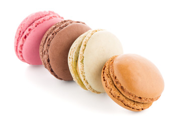 Colorful French Macarons