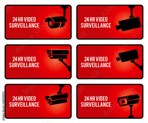 &ldquo;Warning set stickers red&rdquo; Stock image and royalty-free vector files on