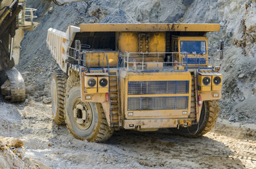 Open pit machinery