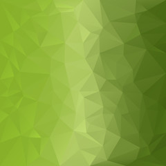Fototapeta na wymiar vector polygonal background in light green colors - greenery