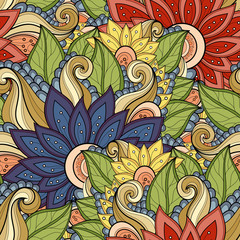 Vector Seamless Floral Pattern