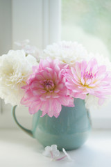 Букет георгины