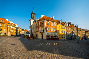 Fototapeta na wymiar Old town in Warsaw