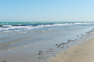 Beautiful Adriatic sea in spring