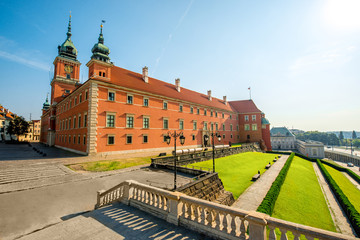 Naklejka na ściany i meble Warsaw Royal castle