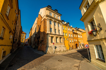 Old town in Warsaw