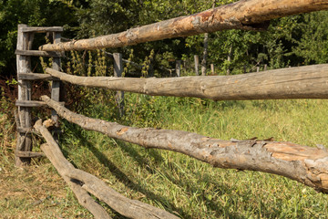 fenced meadows in Elmalı, Turkey