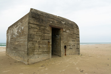 Bunker am Strand 