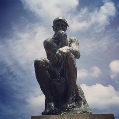 考える人(京都博物館)