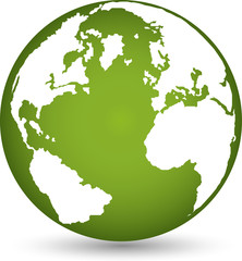 Logo, Erde, Globus, Weltkugel, Vektor