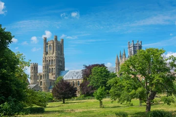 Stickers pour porte Monument Ely cathedral Cambridgeshire England