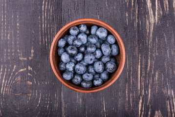 Blueberries in a bowl