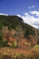 Devil's Courthouse in North Carolina during the Fall