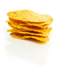 Isolated Tortilla Chips