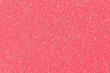 Christmas pink background with glitter.