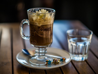 Delicious ice coffee