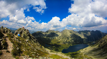 Fototapeta premium Tatry Szpiglasowa Przełęcz