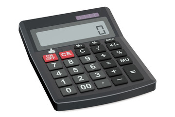 black calculator