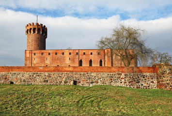 Fototapeta na wymiar Swiecie Castle. Poland