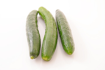 新鮮なキュウリ