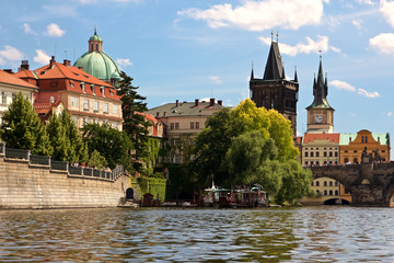 Prague from the Water