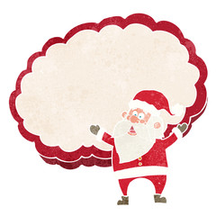 cartoon santa claus