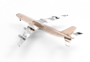 Obraz premium Airplane in the sky - Passenger Airliner / aircraft