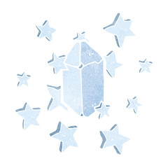 Obraz premium cartoon crystal